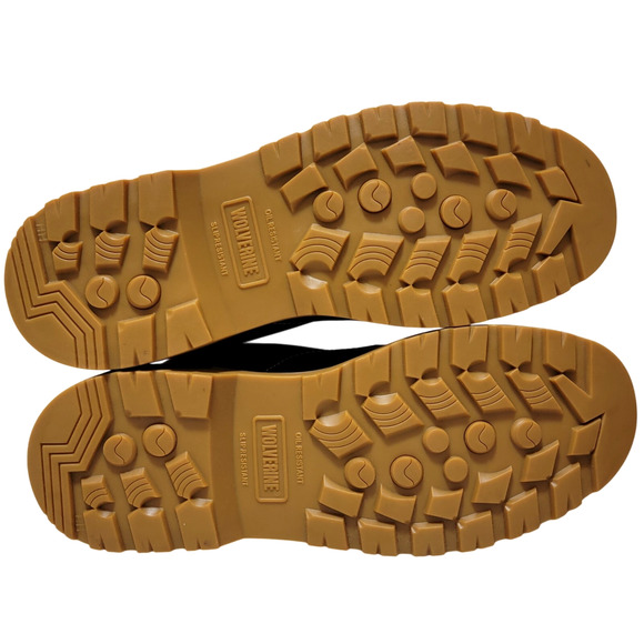 Wolverine Floorhand Moc Toe 6" Waterproof Work Boots Size US 12M Tan Leather IFW - Picture 4 of 5